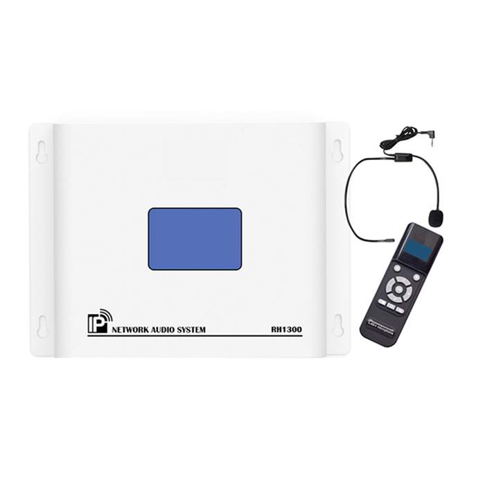 ZGR7871GSB  4.3寸触摸屏网络点播终端带2.4G话筒带备份功效