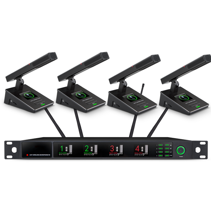 BK-9734  U段一拖四无线聚会（方管）