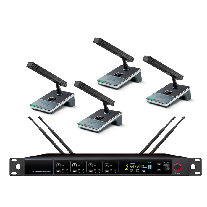 BK-8914  UHF一拖二无线聚会（方管）