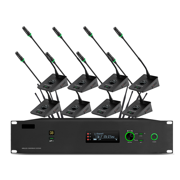 BK-8668  无线视像一拖八聚会（鹅颈）