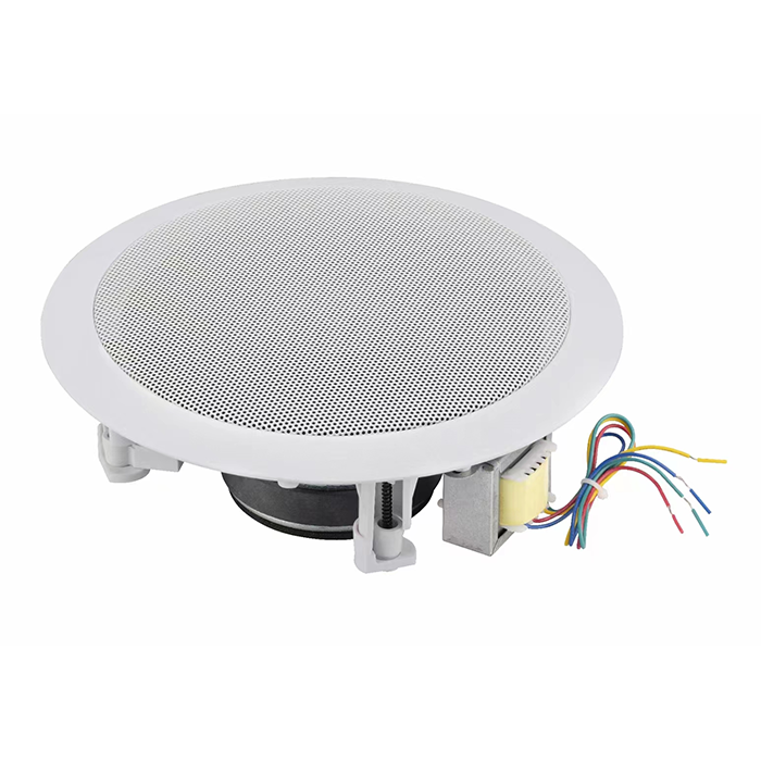 ZY810-4T  8寸10W/20W/40W四线制高保真定压同轴吸顶音箱、不带后罩