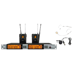 JAU-2493  无线一拖四领夹/头戴话筒