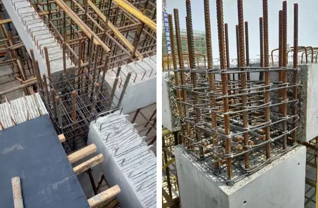 中柱、边柱梁柱节点主题区箍筋