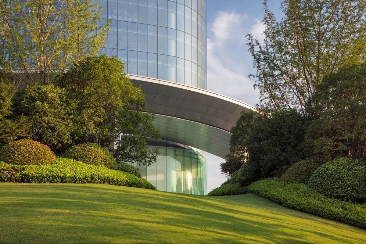 南昌新力中心塔楼直接落地，无裙房