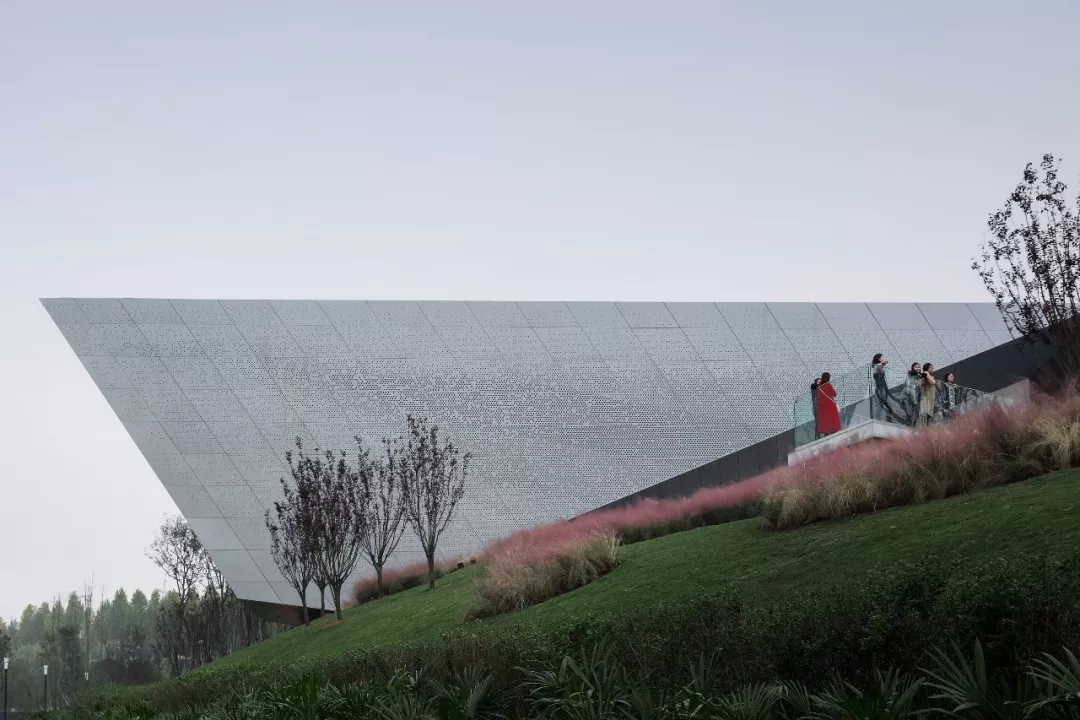 走廊挑台看构筑 by苏圣亮，9001cc金沙以诚为本构筑设计